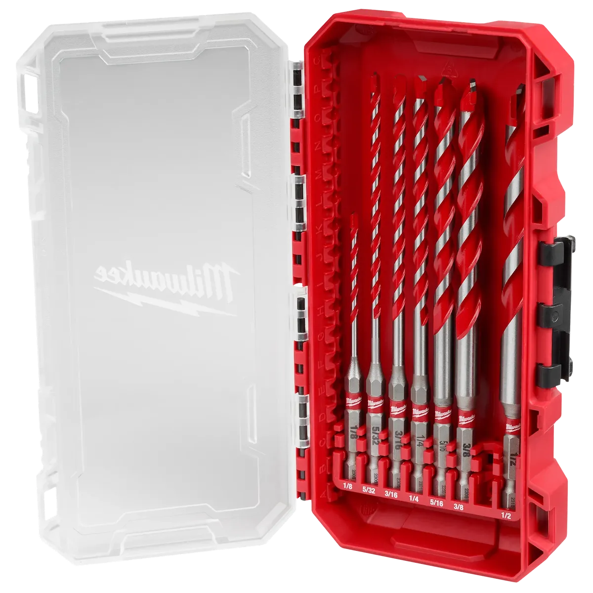 Milwaukee 7PC SHOCKWAVE Impact Duty Carbide Hammer Drill Bit Set 48-20-9000