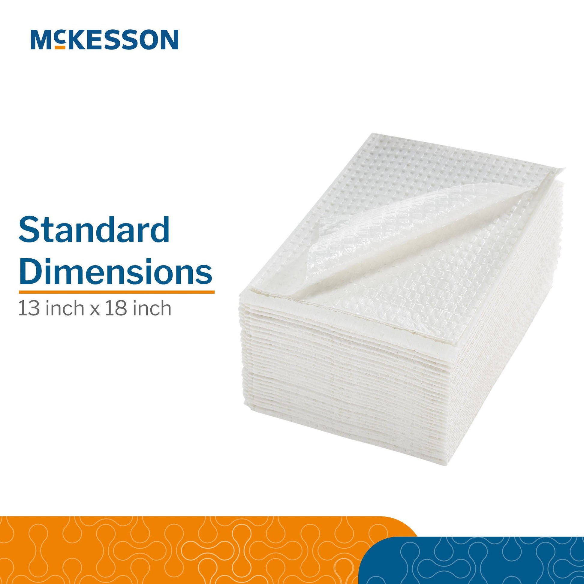 McKesson Deluxe White Procedure Towel