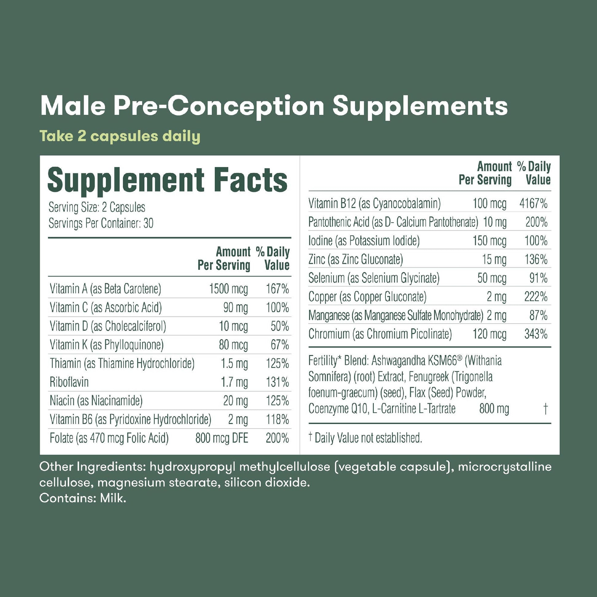 Frida Fertility Pre-Conception Supplement Set