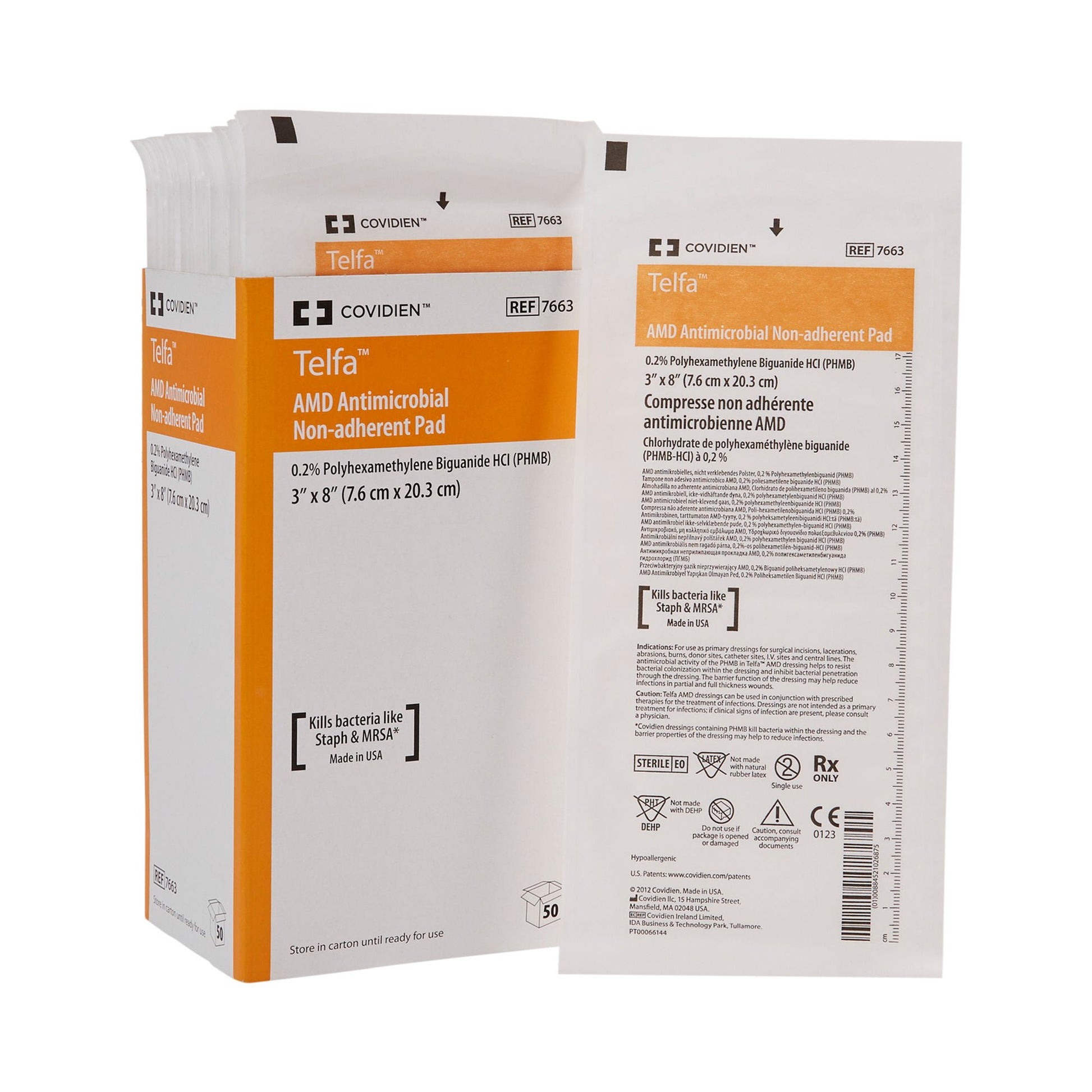Telfa™ Impregnated Antimicrobial Dressing