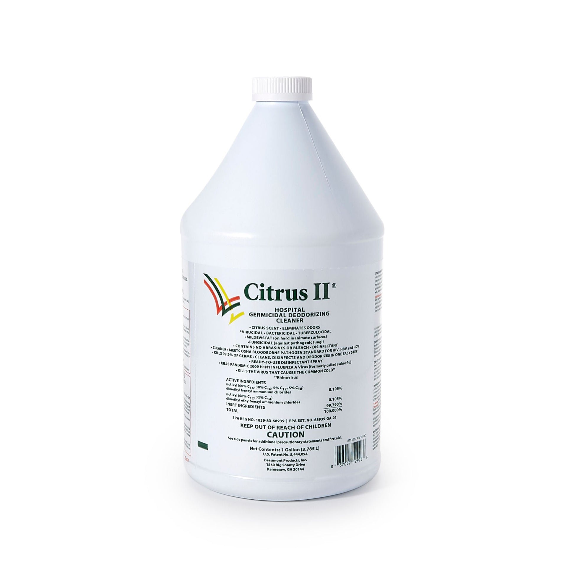 Citrus II® Hospiral Germicidal Deodorizing Cleaner
