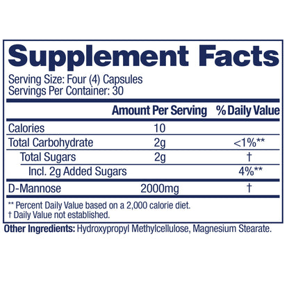AZO® D-Mannose Capsules for Urinary Tract Health