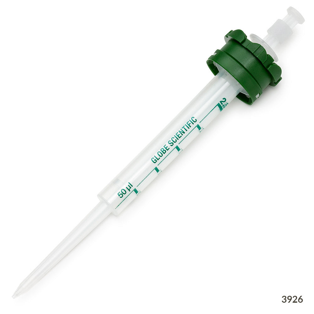 RV-Pette PRO Dispenser Tips, 2.5 mL, Repeat Volume Pipettor — Sterile & Non-Sterile, 100/Case | Globe Scientific