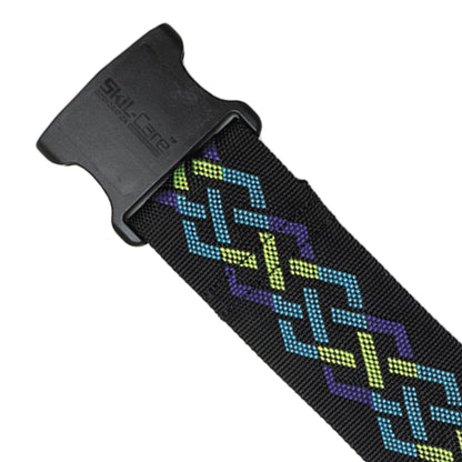 SkiL-Care™ Nylon Gait Belt with Delrin Buckle, Geo-Pattern C