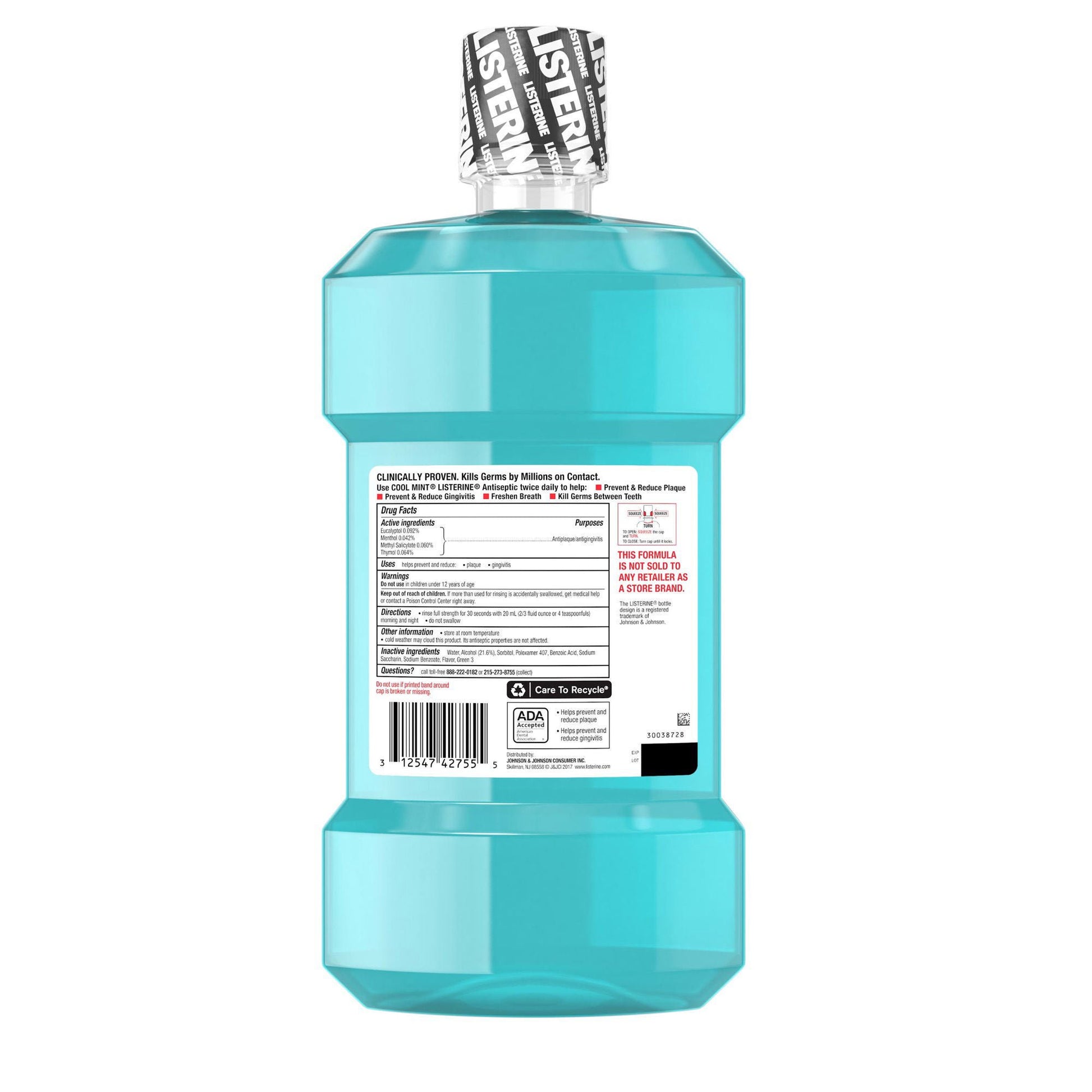 Listerine® Cool Mint Antiseptic Mouthwash
