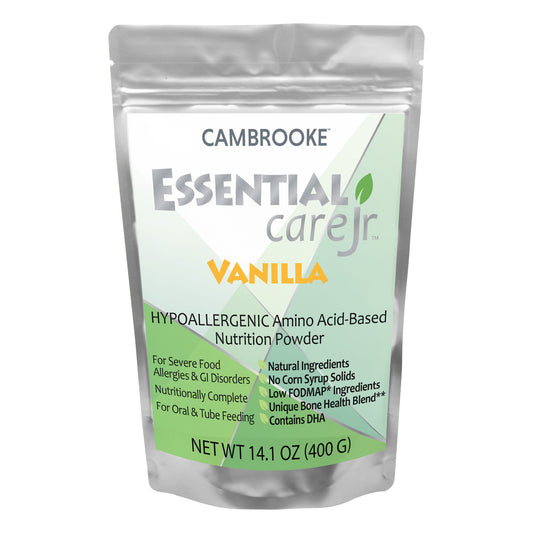 Essential Care Jr™ Amino Acid–Based Nutrition Powder, Vanilla, pouch