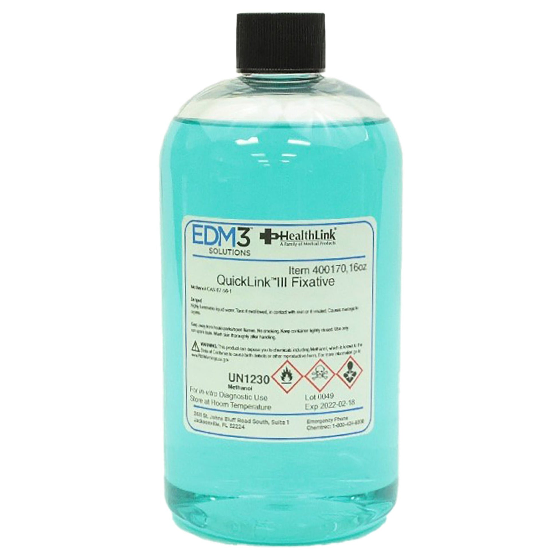 Quicklink III Hematology Reagent Methanol / Fast Green FCF Tissue Processing / Staining 99 to 100%
