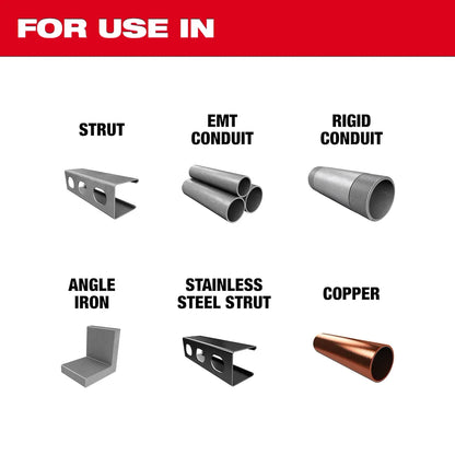 Milwaukee 9" 10 TPI TORCH with NITRUS Carbide Teeth SAWZALL Blade for Conduit and Strut (1 PK) 48-00-6252 | 9 in Blade Length