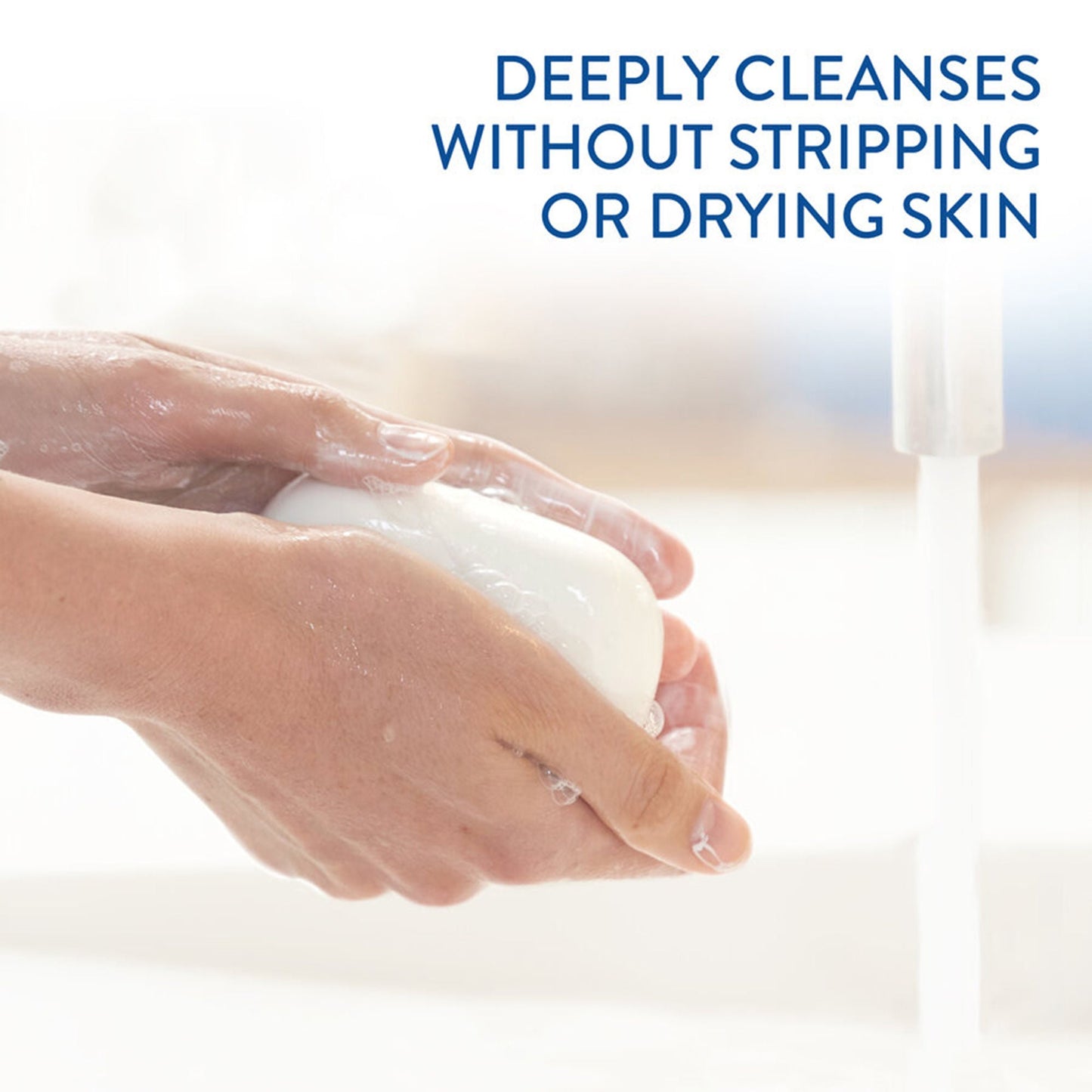 Cetaphil® Deep Cleansing Bar Dry to Normal, Sensitive Skin, Gentle Scent