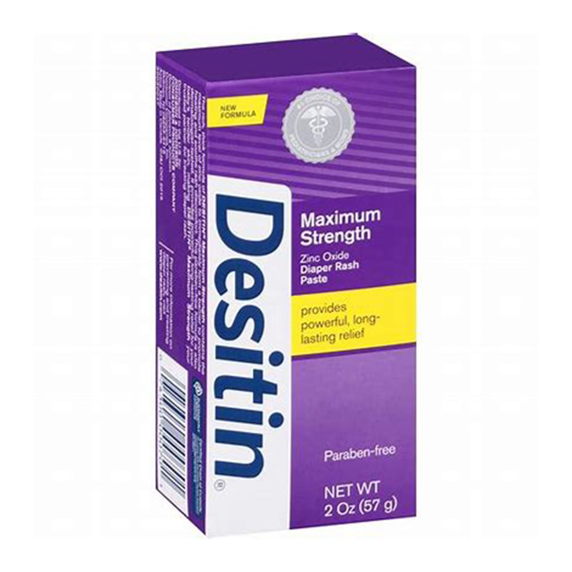 Desitin Maximum Strength Original zinc oxide paste, 4 oz tube