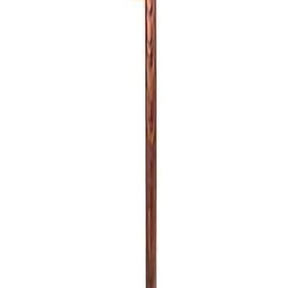 Brazos™ Traditional Straight Pine Handcrafted Walking Stick, 55-Inch, Red