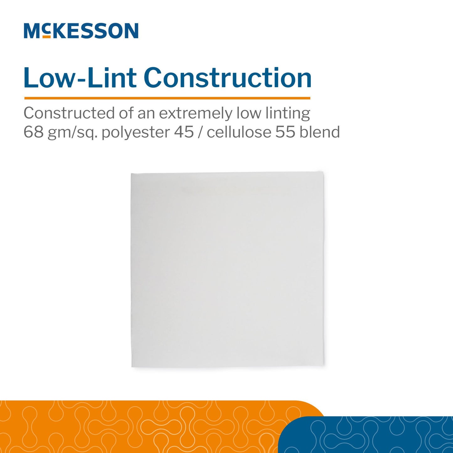 McKesson Cleanroom Low Lint Wipes