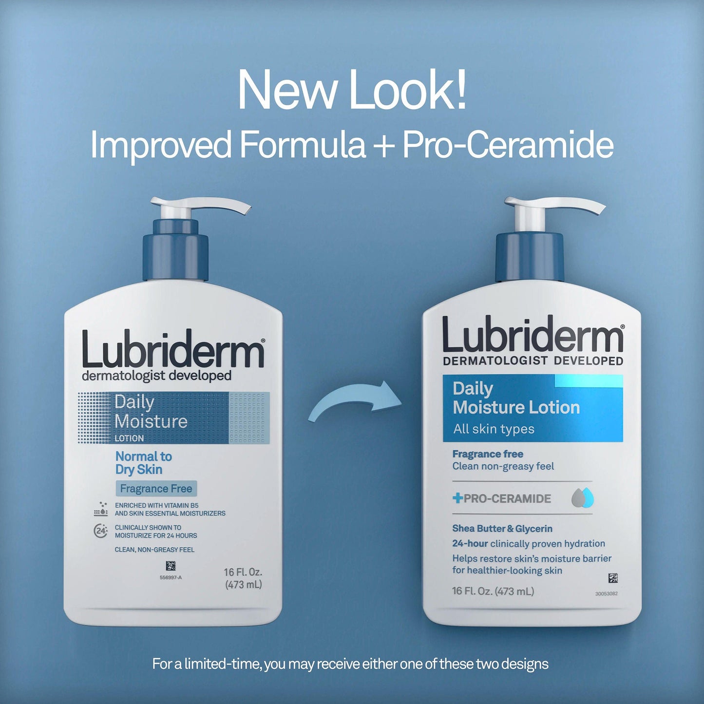 Lubriderm® Daily Moisture Lotion, Pump Bottle