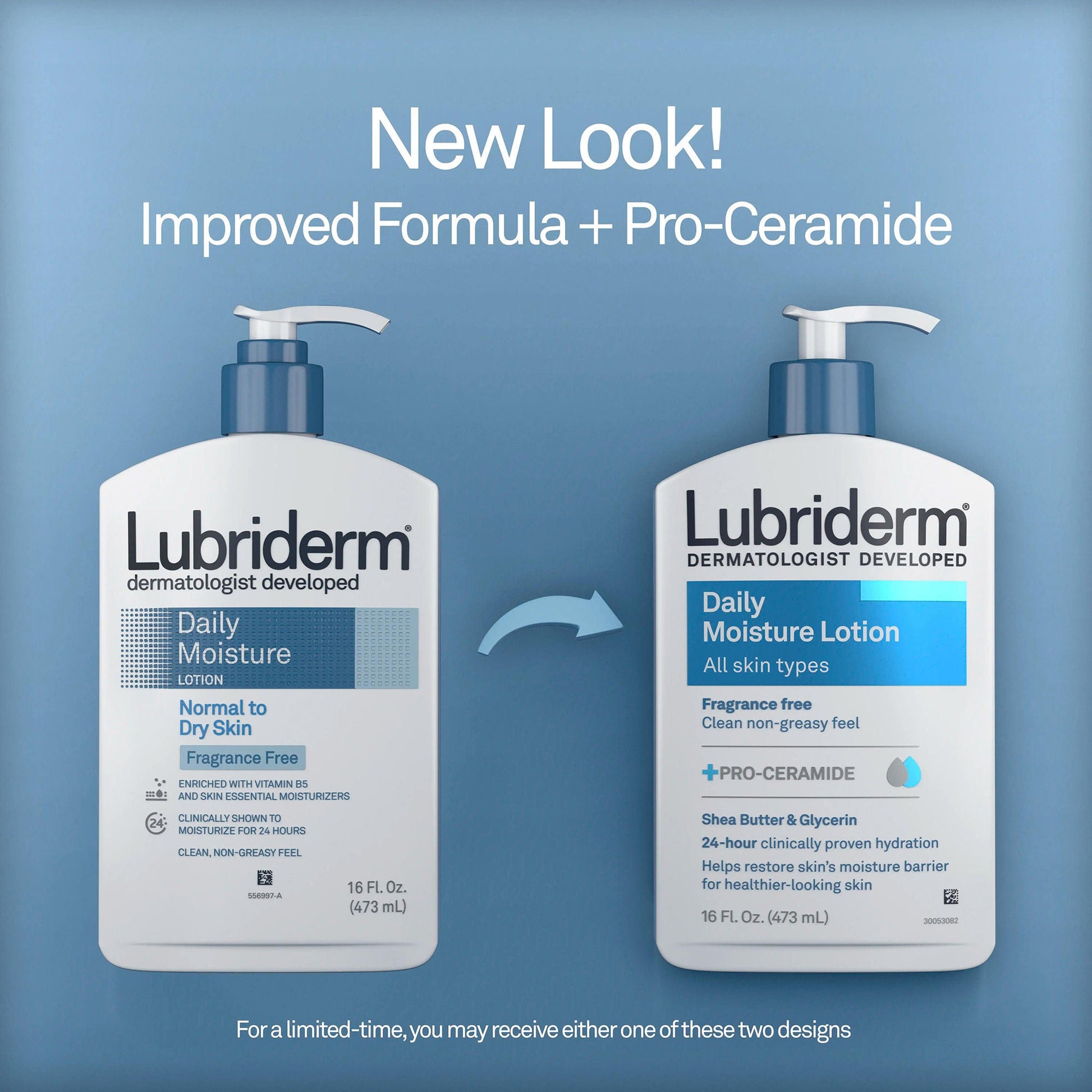 Lubriderm® Daily Moisture Lotion, Pump Bottle