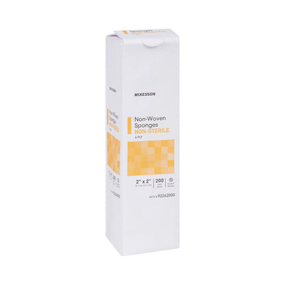 McKesson Nonwoven Sponge, Four Ply