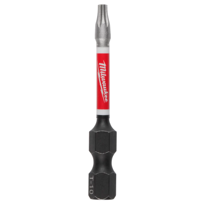 Milwaukee SHOCKWAVE Impact Duty 2" T10 Bit (2 Pk) 48-32-4982 | T10 Drive, 2-Piece