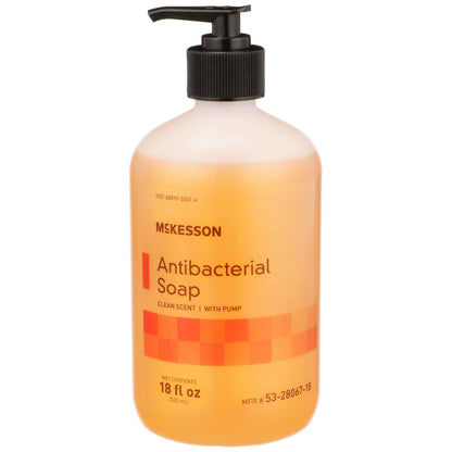 McKesson Clean Scent Antibacterial Soap, bottle
