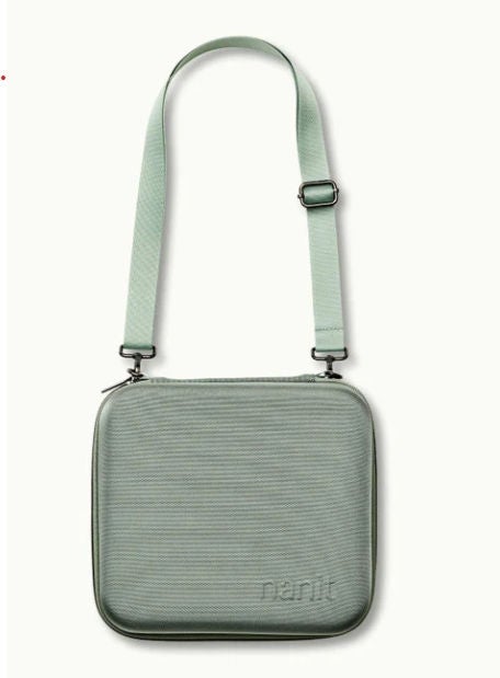 Nanit Traveling Light Case Green Oxford For use with Pro Camera, Sound + Light, and Flex Stand