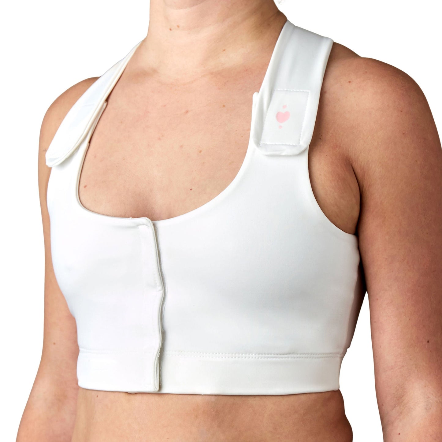 Serena Post Surgical Bra, White, 2X-Large