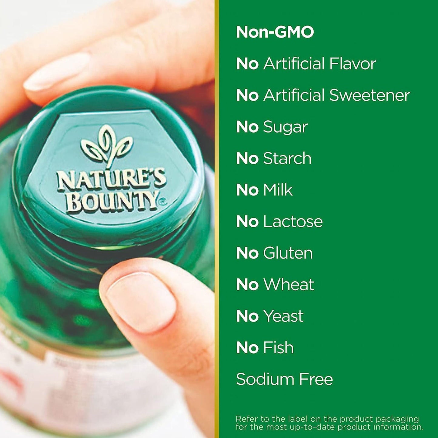 Nature's Bounty Milk Thistle 1000 mg Herbal Supplement Softgels