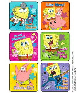 Disney Sticker SpongeBob - Doctor Visit Medical