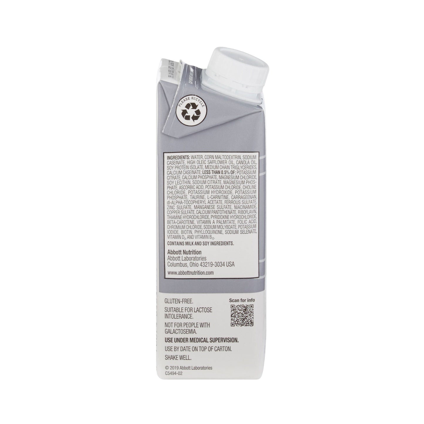 Osmolite 1.5 Cal Nutrition, Tube-Feeding, carton
