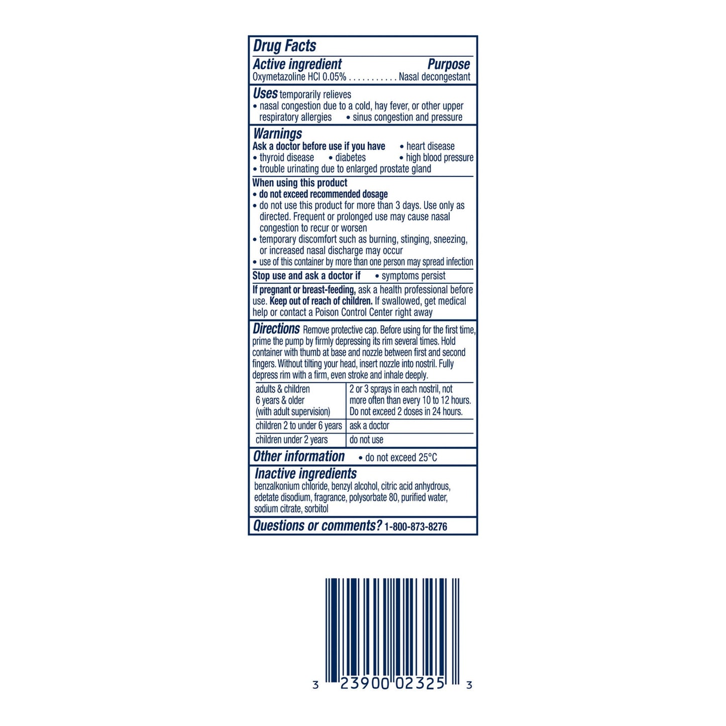 Vicks Sinex™ Severe Nasal Decongestant Original