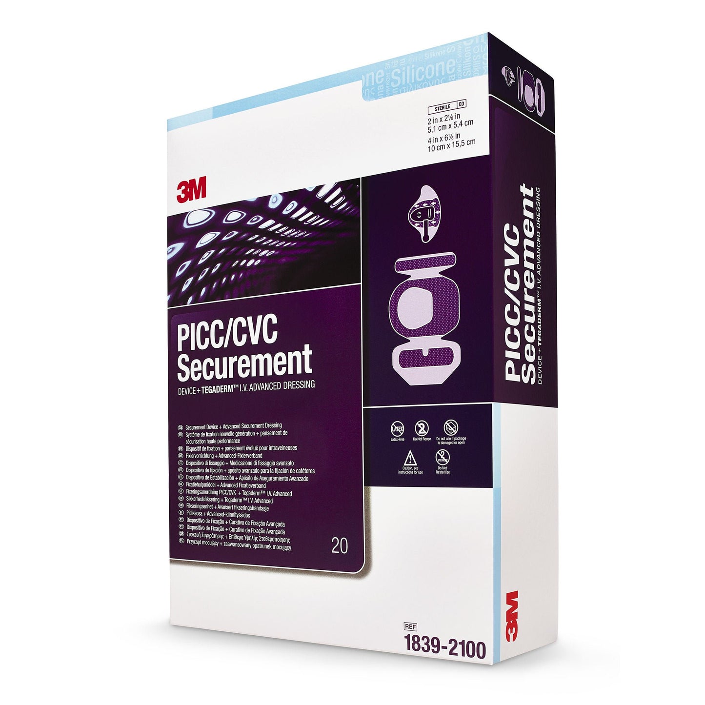 3M™ PICC/CVC Securement Device + Tegaderm™ IV Dressing