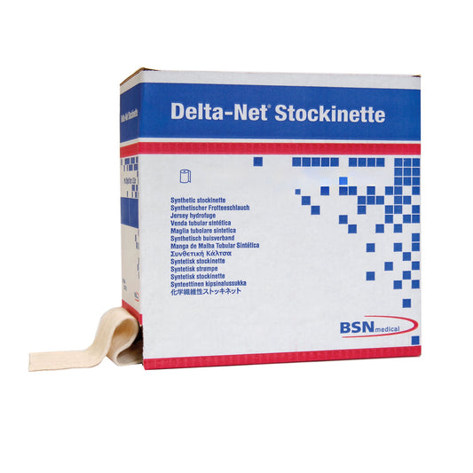 Delta-Net® Stockinette, Tubular Cast Padding, White