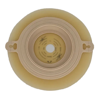 Safe n Simple Ostomy Barrier Trim to Fit, Standard Wear Adhesive Tape Collar Flange Up to 1-1/2 Inch Opening
