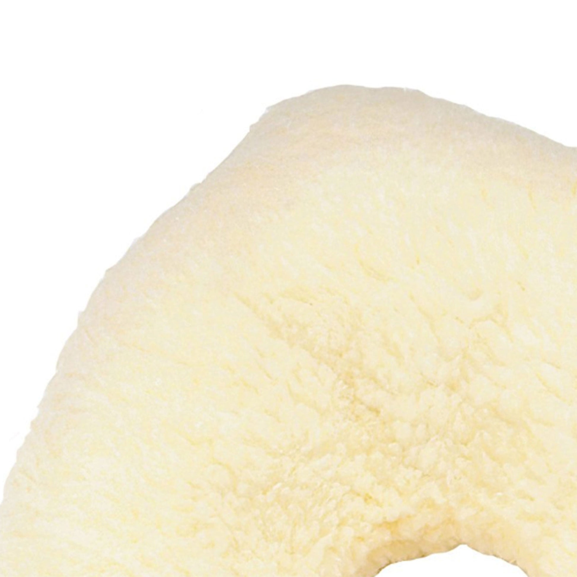 Hermell Products Faux Sherling Travel Neck Pillow