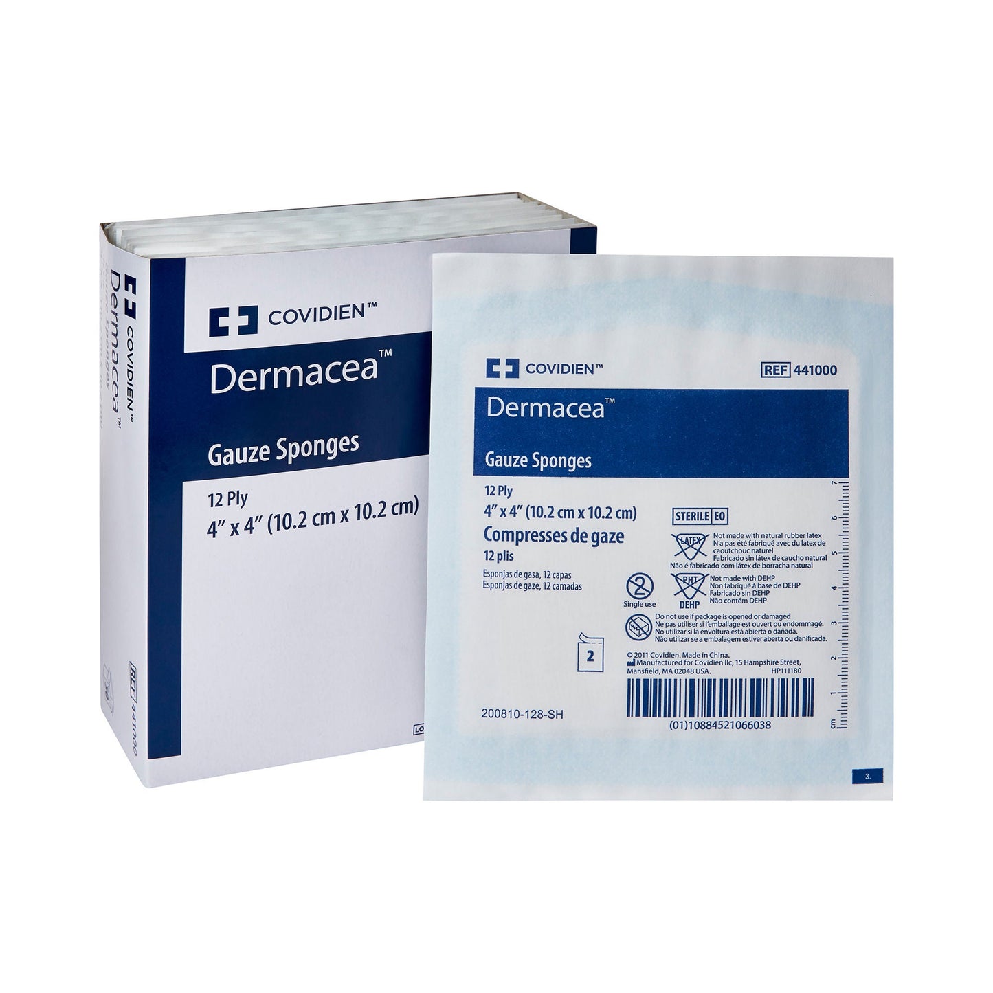 Dermacea™ Sterile Gauze Sponge, 12-Ply