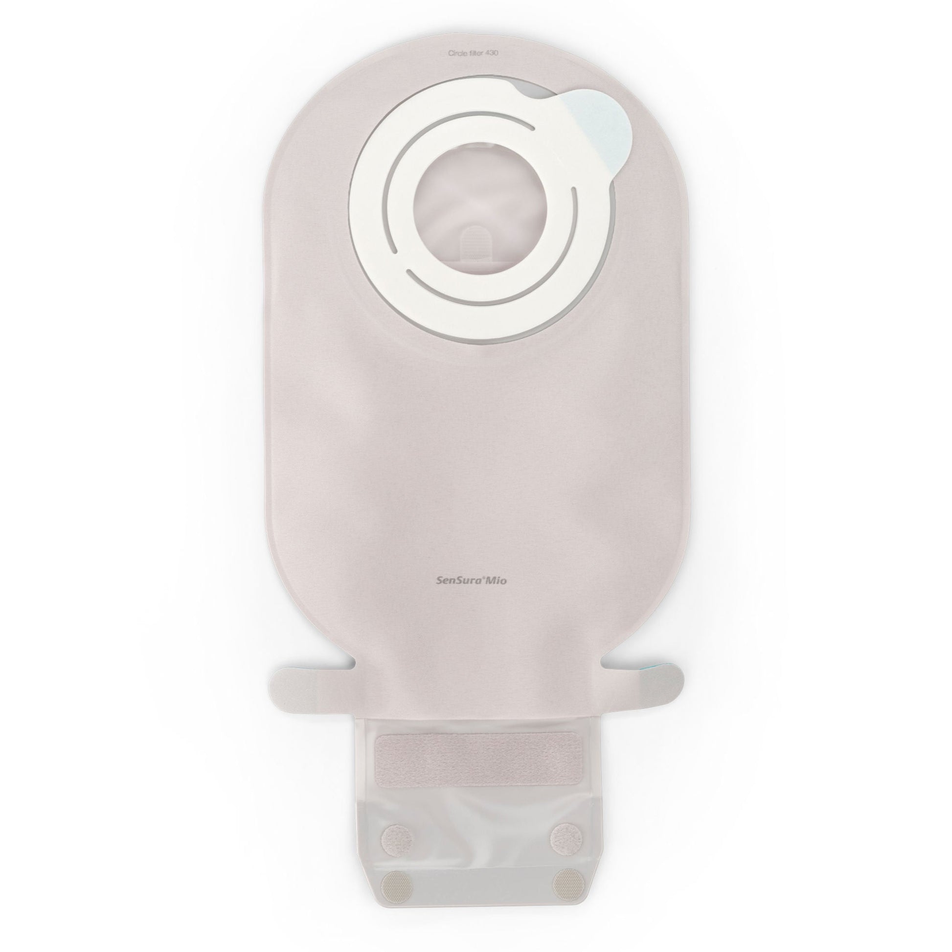 SenSura® Mio Flex 2-Piece Opaque Ostomy Pouch, Green Match