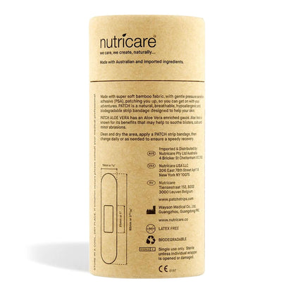 Patch™ Adhesive Strip with Aloe Vera