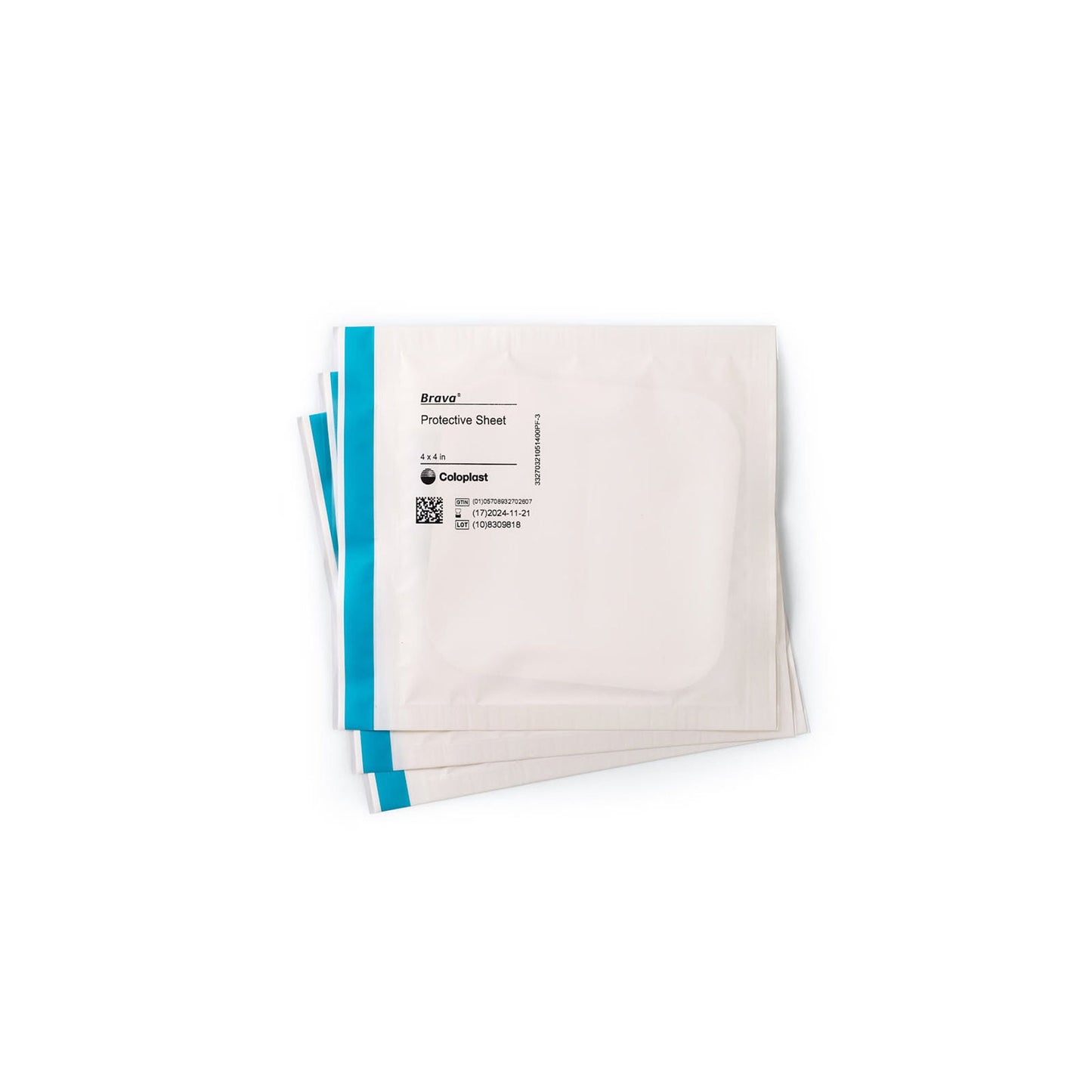 Brava® Stoma Skin Protective Sheet, 4 x