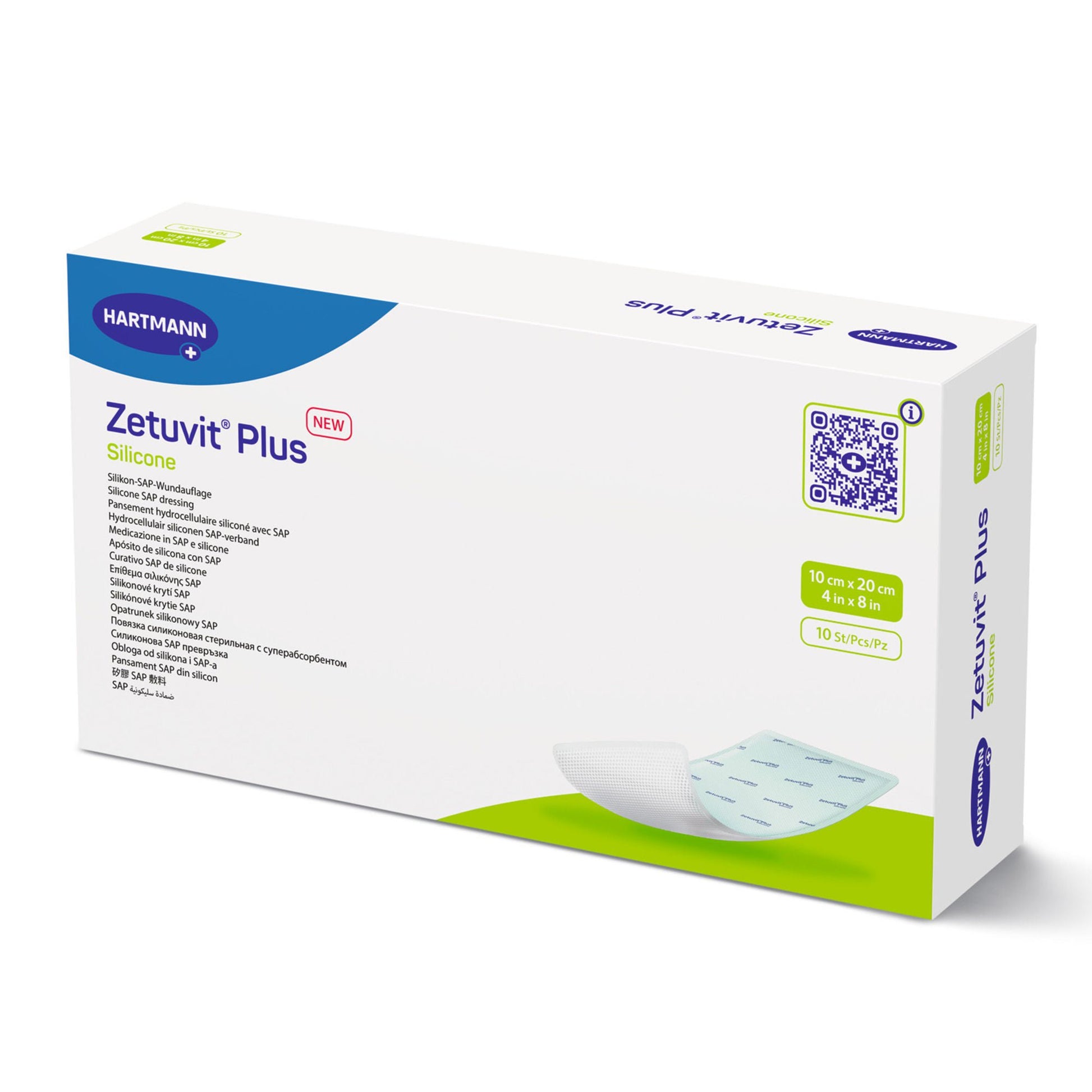 Zetuvit® Plus Silicone Super Absorbent Dressing