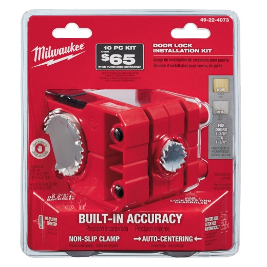 Milwaukee HOLE DOZER Door Lock Installation Hole Saw Kit 49-22-4073