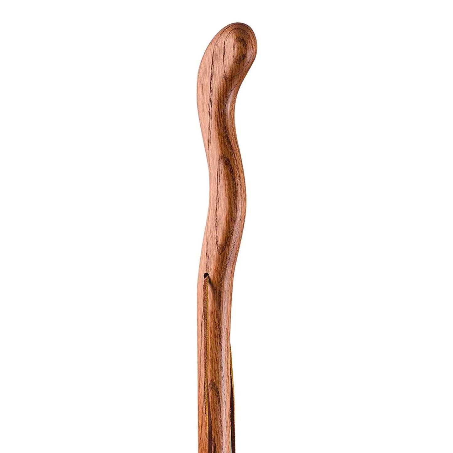 Brazos™ Twisted Oak Ergonomic Fitness Handcrafted Walking Stick, 48-Inch, Tan