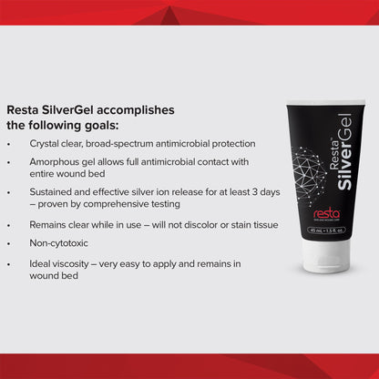 Resta™ SilverGel® Silver Wound Gel, 1½ oz.