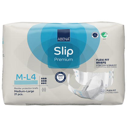 Abena® Slip Premium Flexi Fit Incontinence Briefs, M-L4