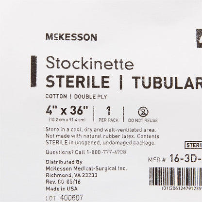 McKesson Beige Cotton Tubular Stockinette