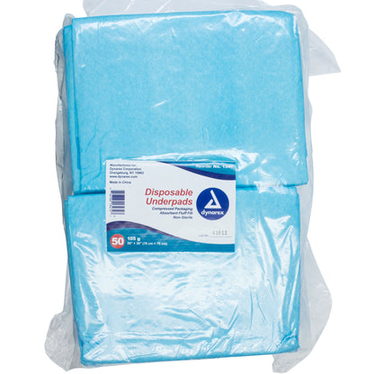Dynarex® Absorbent Fluff Fill Underpad