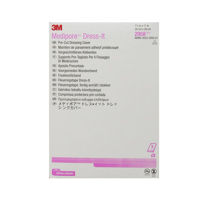 3M™ Medipore™ Cloth Dressing Retention Tape, White