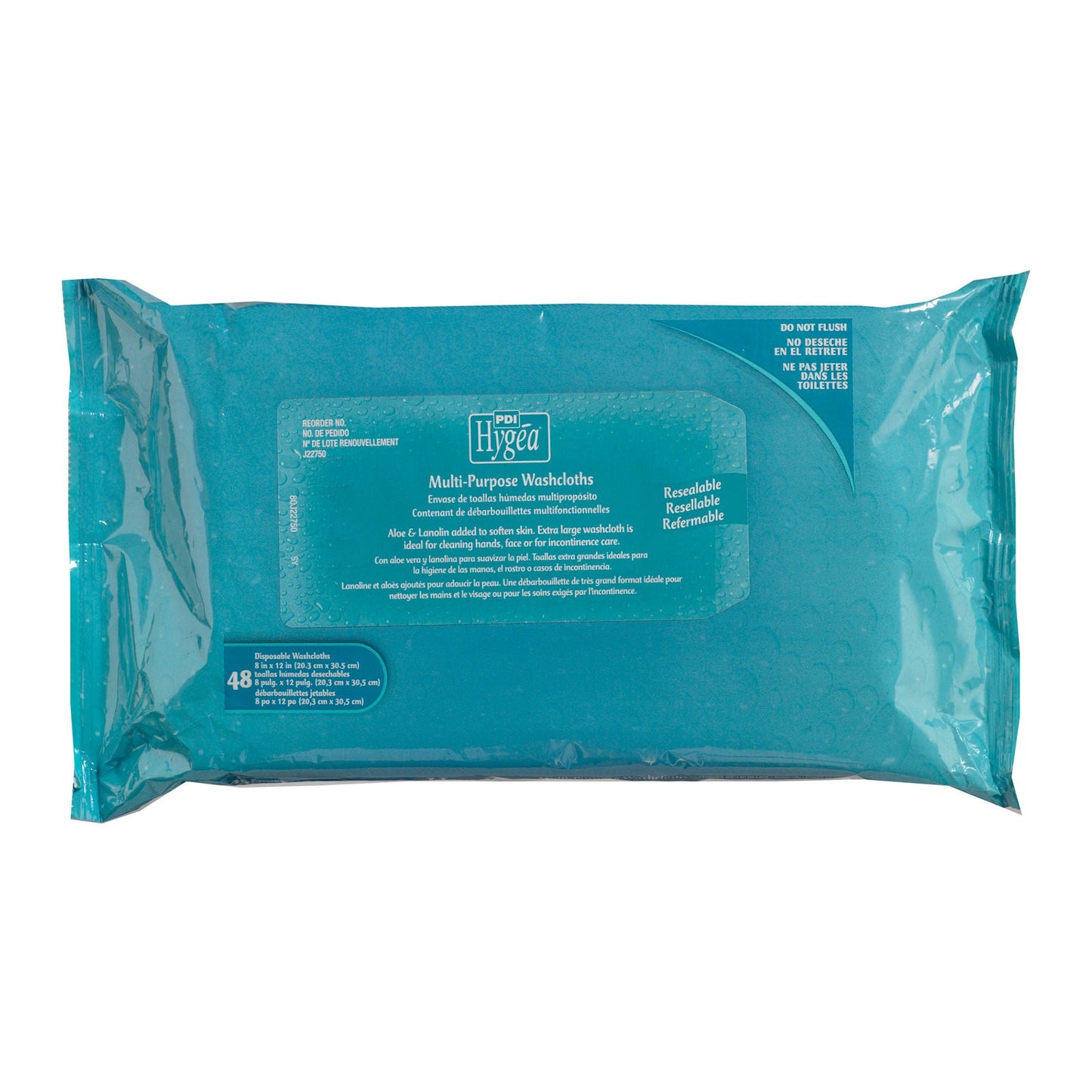 Hygea® Scented Multi-Purpose Personal Cleansing Wipe