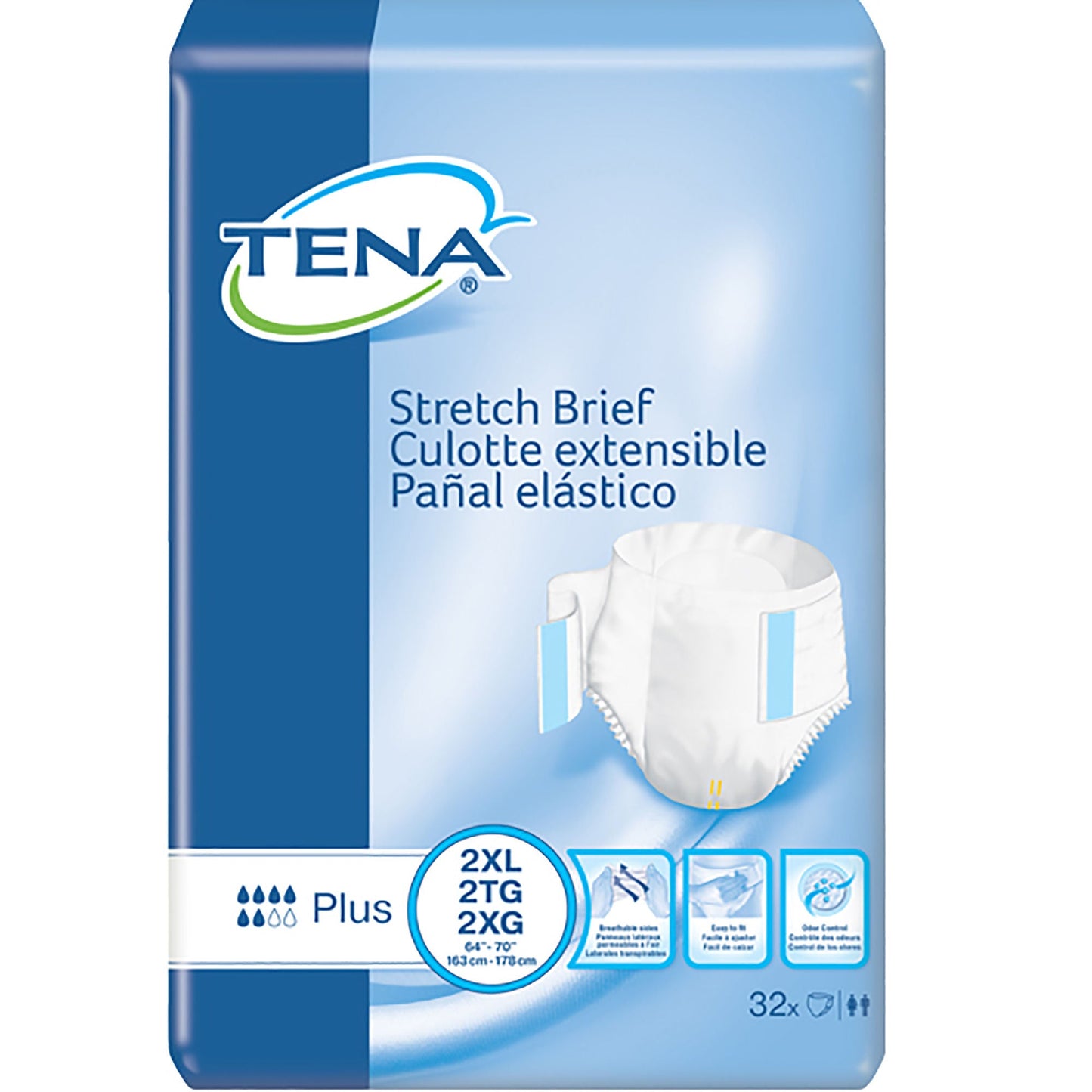 Tena® Stretch™ Plus Incontinence Brief