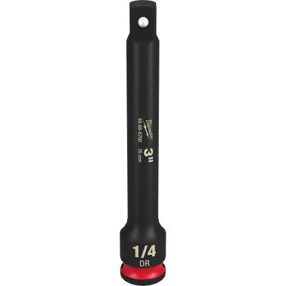 Milwaukee SHOCKWAVE Impact Duty 1/4" Drive 3" Extension 49-66-6700 | 1/4" Drive
