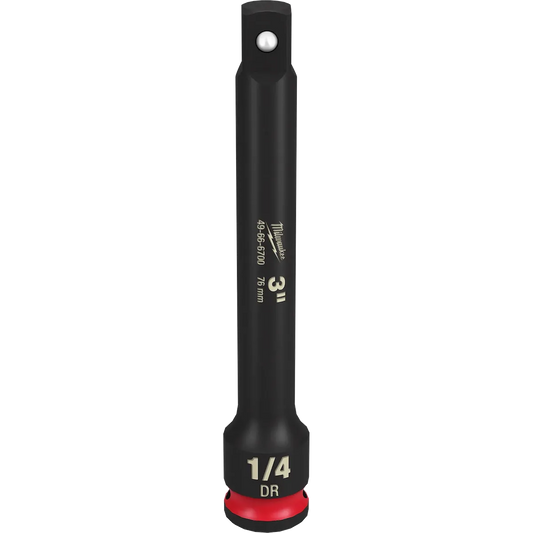 Milwaukee SHOCKWAVE Impact Duty 1/4" Drive 3" Extension 49-66-6700 | 1/4" Drive