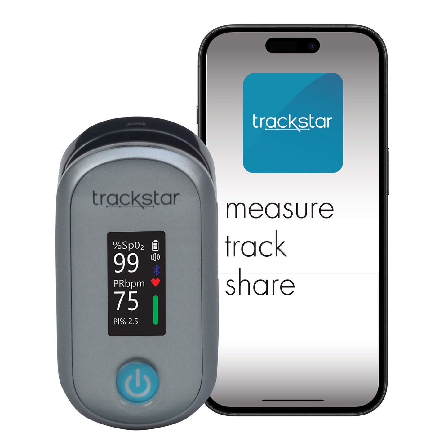 RPM Pro Pulse Oximeter Adult Battery Operated OLED Display