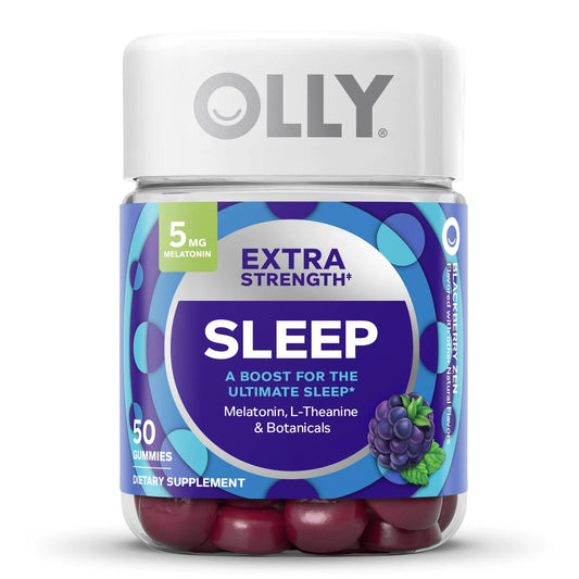 Olly® Sleep Gummies with Melatonin and L-Theanine Extra Strength Blackberry Zen