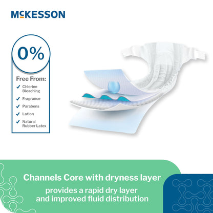 McKesson Baby Diapers for Infants weighing up to 10 lbs.